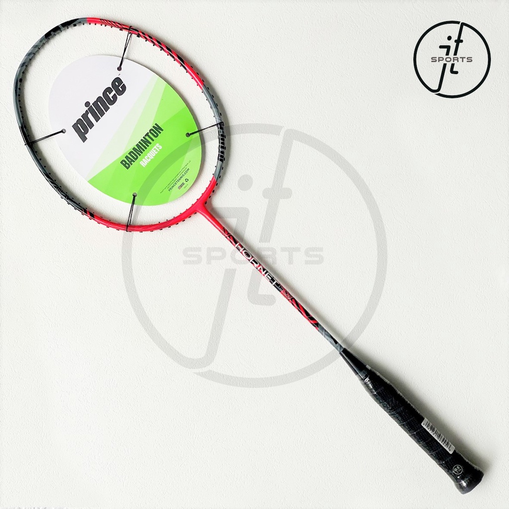 Jual Raket Bulu Tangkis Prince Hornet Red Badminton Racket Original ...
