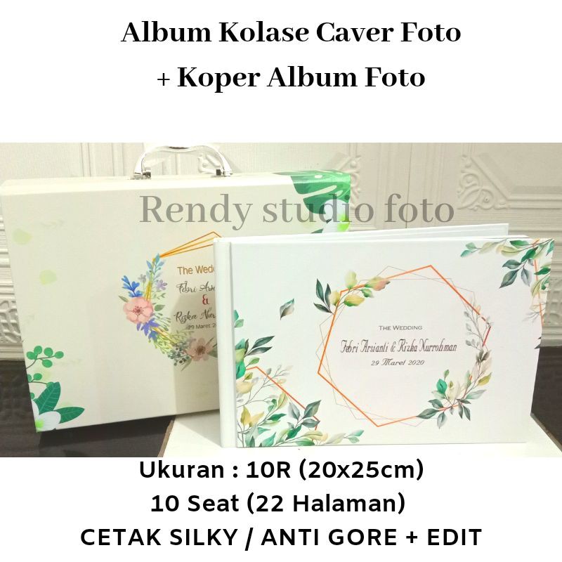 Jual Album Kolase + Koper Album 15 Seat (32halaman) + Edit | Shopee ...