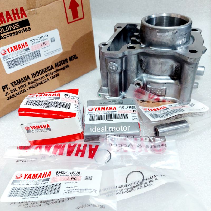 Jual Boring Cylinder Block seher Boring set piston kit Lexi original