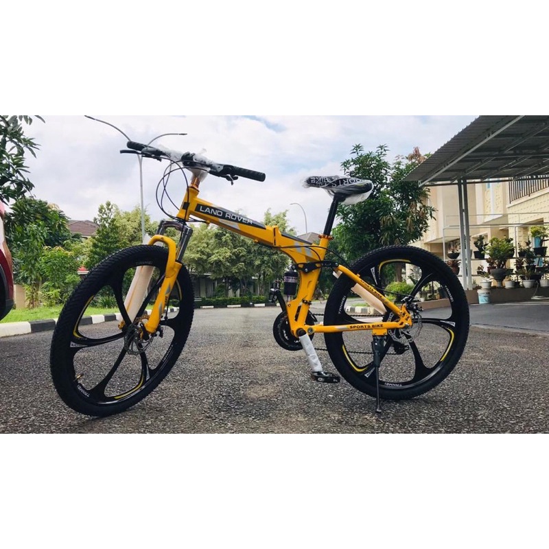 Jual Sepeda lipat mountain bike Mtb gunung land rover | Shopee Indonesia