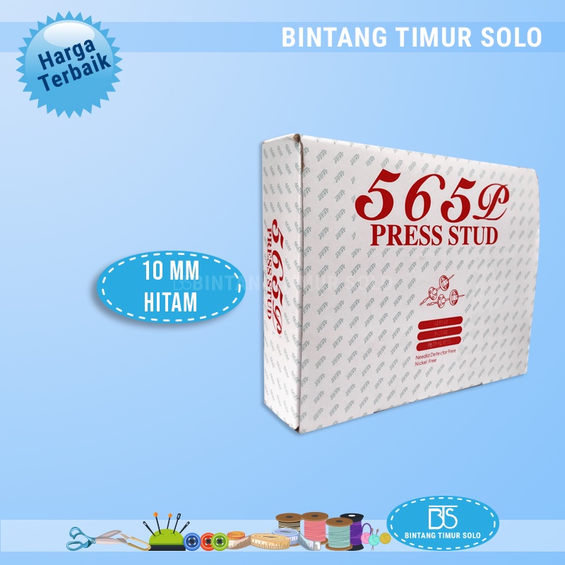 Jual Press Stud / Kancing Jepret 565 Per Lusin (12 pcs) | Shopee Indonesia