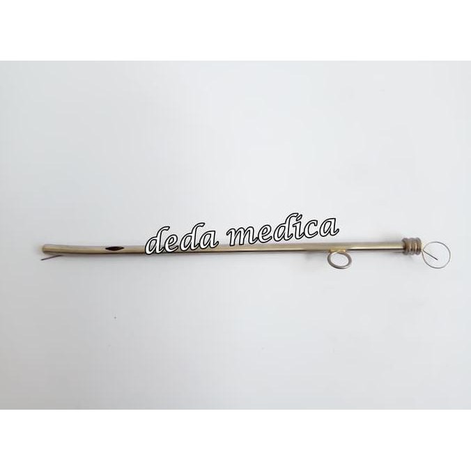 Jual METAL KATETER URIN CATETER STAINLESS STEEL CATHETER URINE 12FR ...