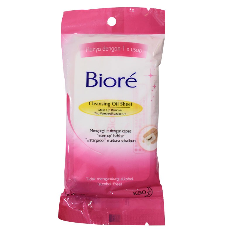 Jual Biore Cleansing Oil Tissue 10's (117789) | Shopee Indonesia
