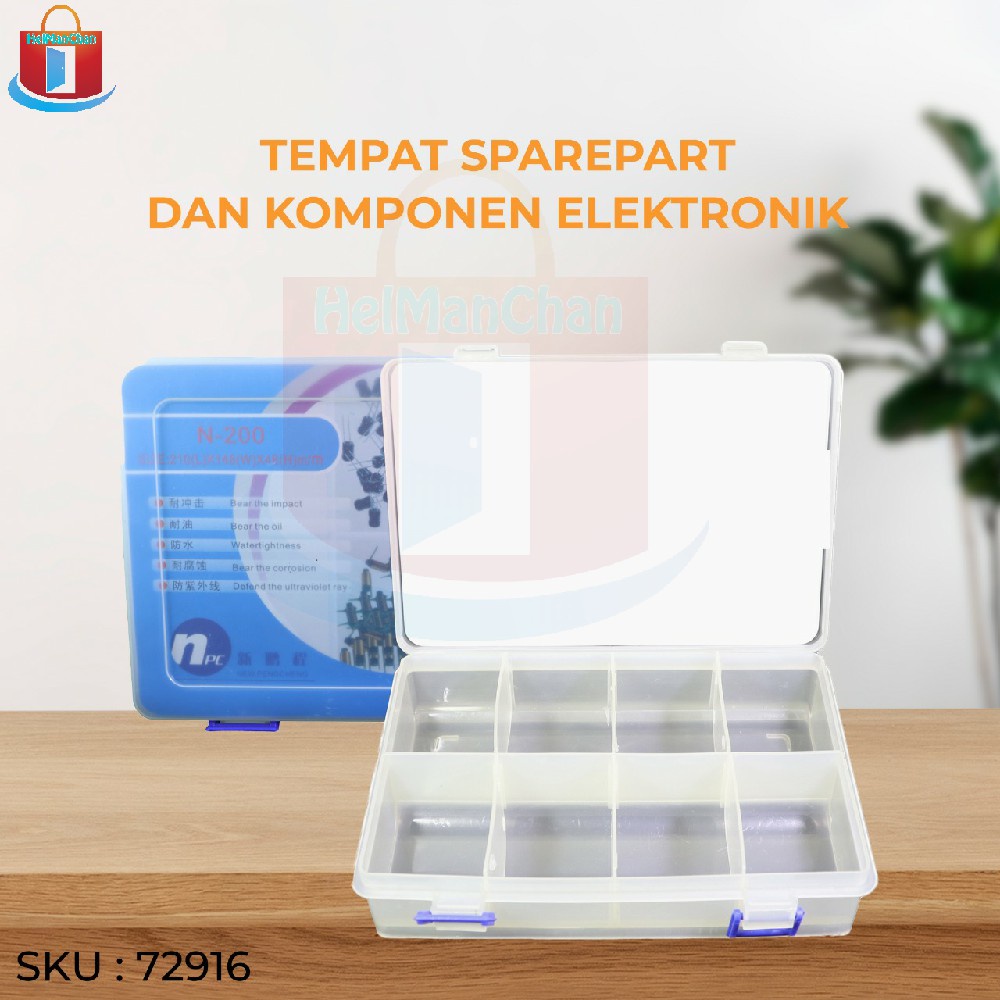 Jual BOX SPAREPART N-200 SIZE 210(L)X148(W)X48(H)MM NEW PENGCHENG ...