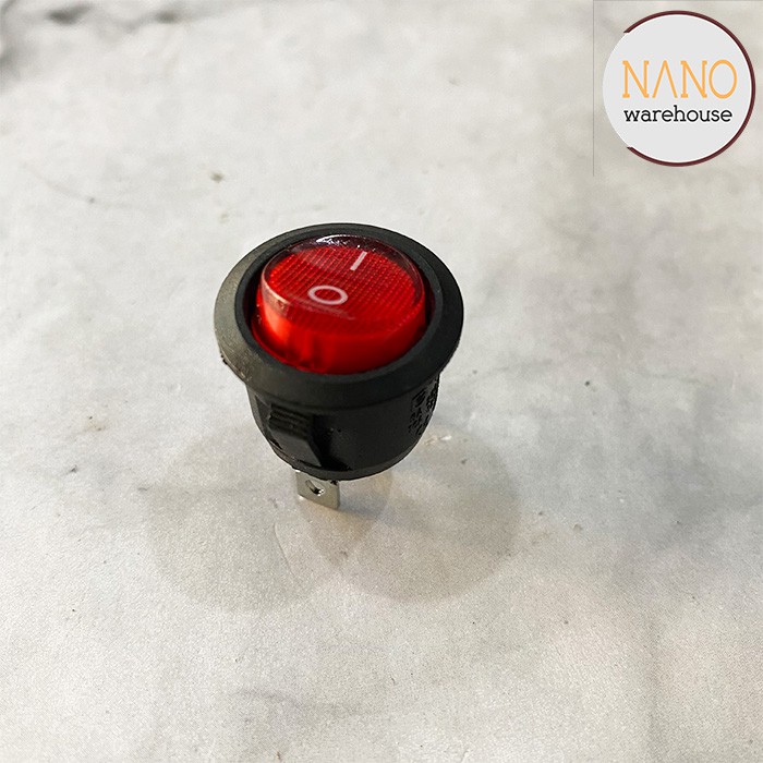 Jual Saklar Switch Tombol On Off Bulat Lampu 3 Kaki Pin | Shopee Indonesia