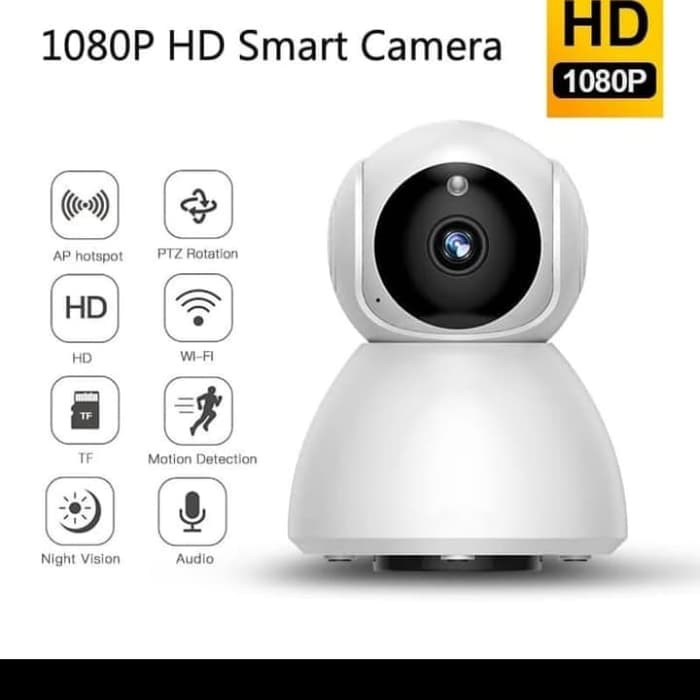 Jual IP Camera CCTV V380 SNOWMAN WIFI HQ7S 1080 HD Wirelsss 360° View ...