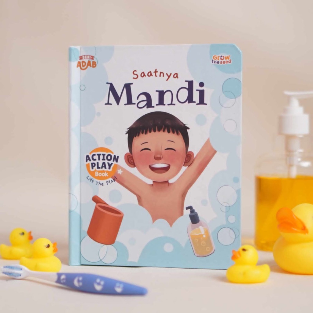 Jual [ABC] READY Action Play Book Seri Adab Sehari-hari Grow The Seed ...