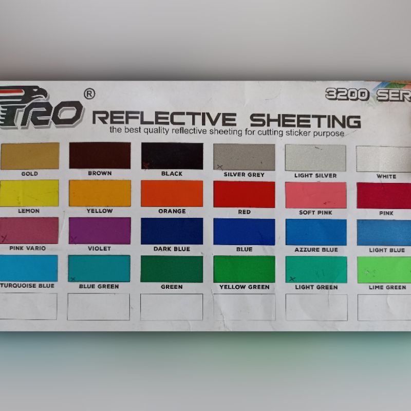 Jual Bahan Cutting Sticker Reflective/ Prolite (Roll) | Shopee Indonesia