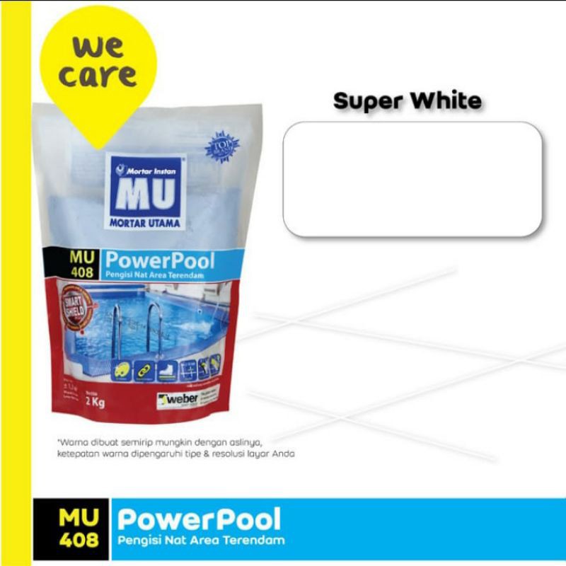 Jual Mu-408 Powerpool Pengisi Nat Keramik Area Terendam 2 kg | Shopee ...