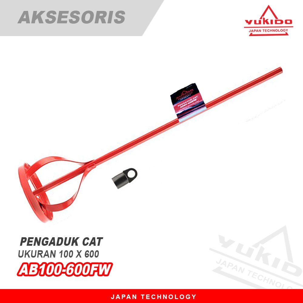 Jual Pengaduk Cat 100 x 600mm Alat Pengaduk Tjap Pengaduk Cairan Cat ...