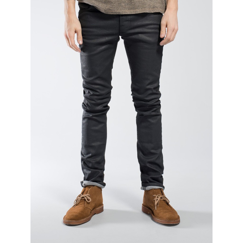 新品】Nudie Jeans Lean Dean Back2Black W32 新品 nudie genes LEAN