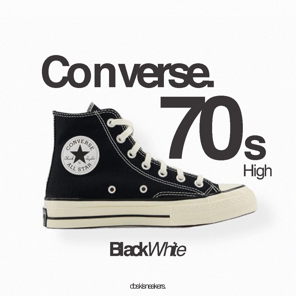 Jual converse 70s hi black egret Harga Terbaik Termurah November 2024 Shopee Indonesia