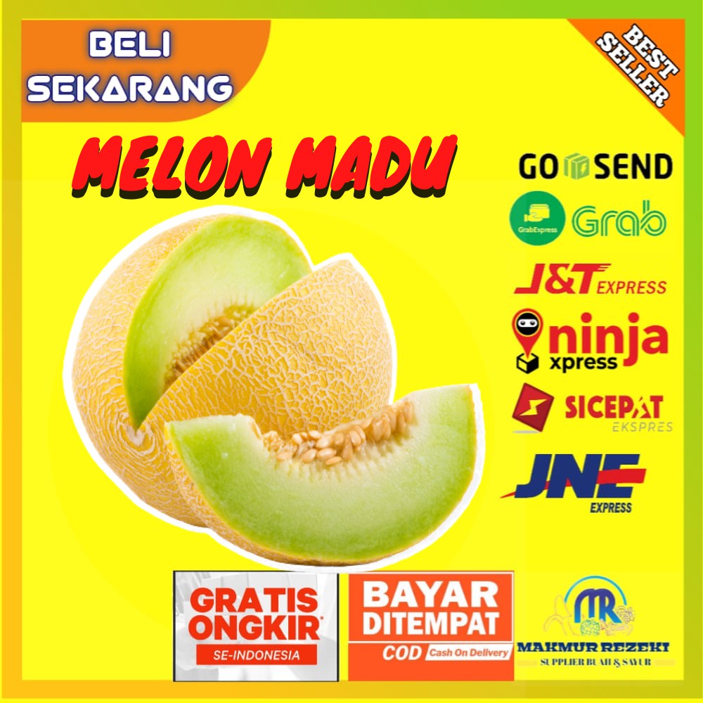 Jual BUAH MELON MADU MELON SKY HONEYDEW SUPER MANIS BESAR SEGAR MURAH