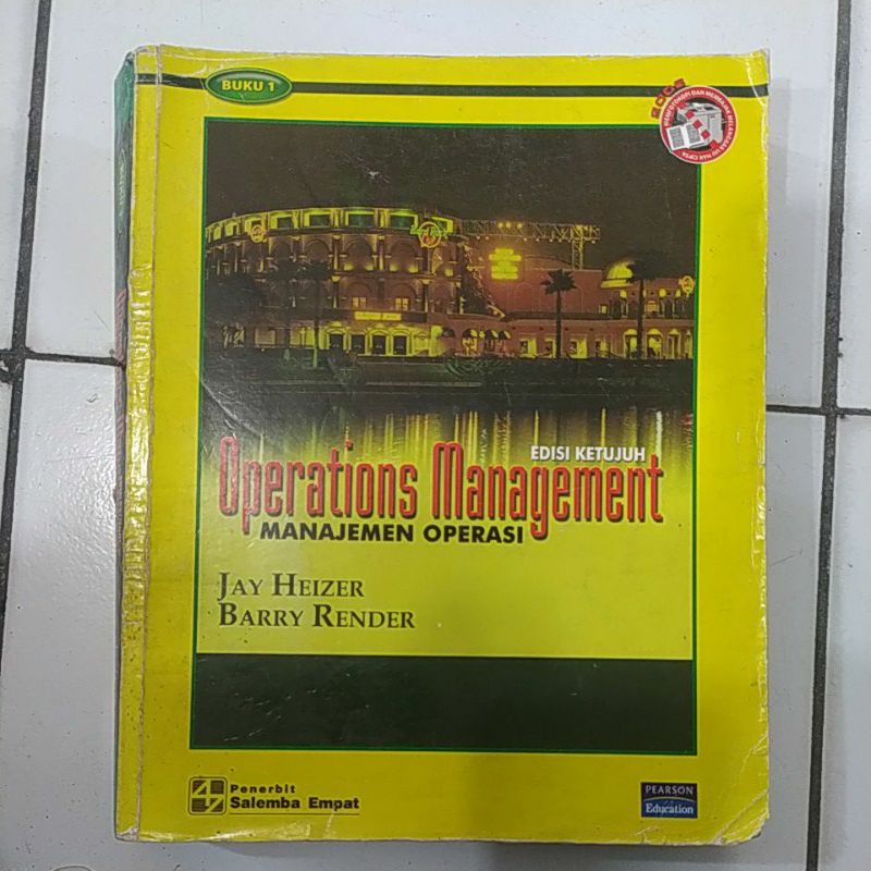 Jual Operations Management Edisi Ketujuh Buku 1 Jay Heizer Dan Barry
