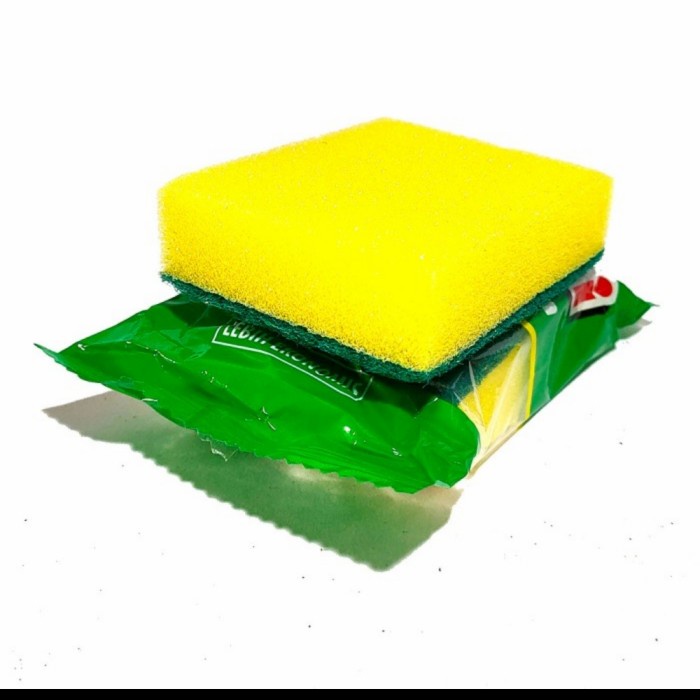 Jual Q5 KUNING HIJAU ( SUSEMI ) GROSIR SPON SABUT BUSA SPONGE CUCI ...