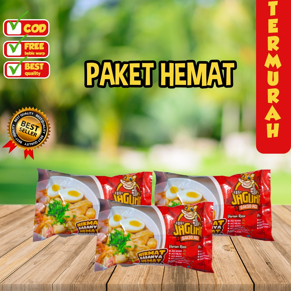 Jual Paket Hemat Baso Aci Baso Aci Bakso Aci Tulang Rangu Basreng