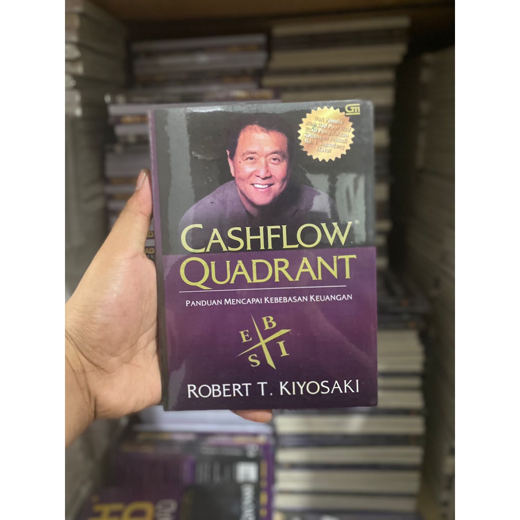 Jual Buku The Cashflow Quadrant Robert T Kiyosaki [noveltoon