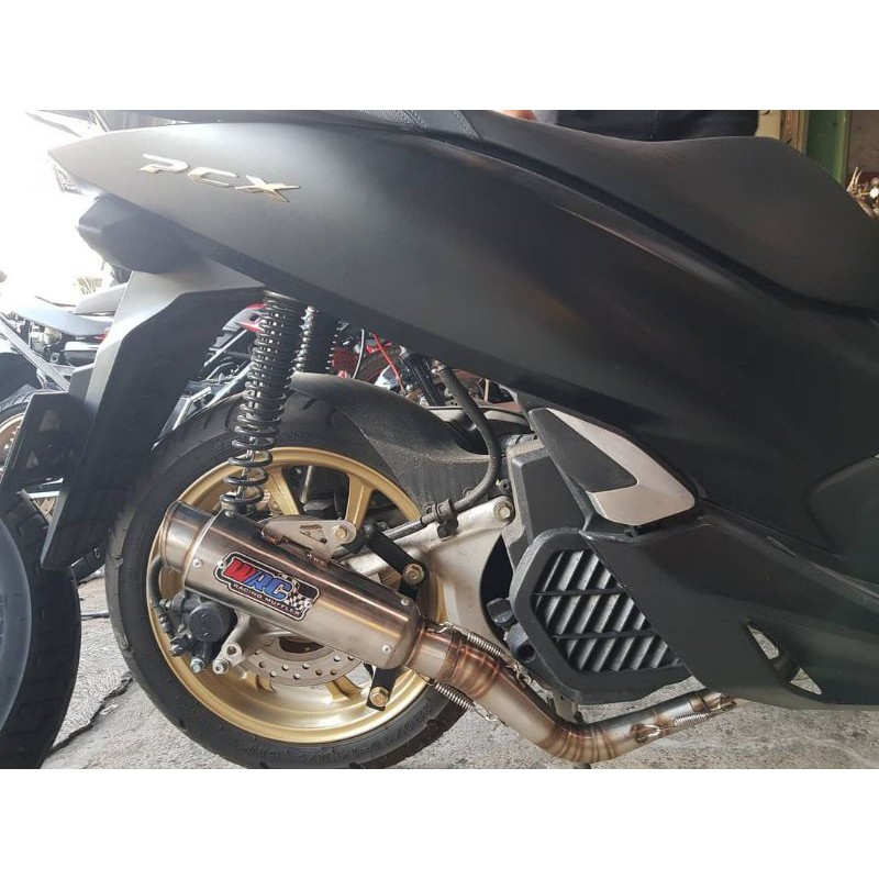 Jual knalpot racing wrc PCX lokal original free request bikin nama ...