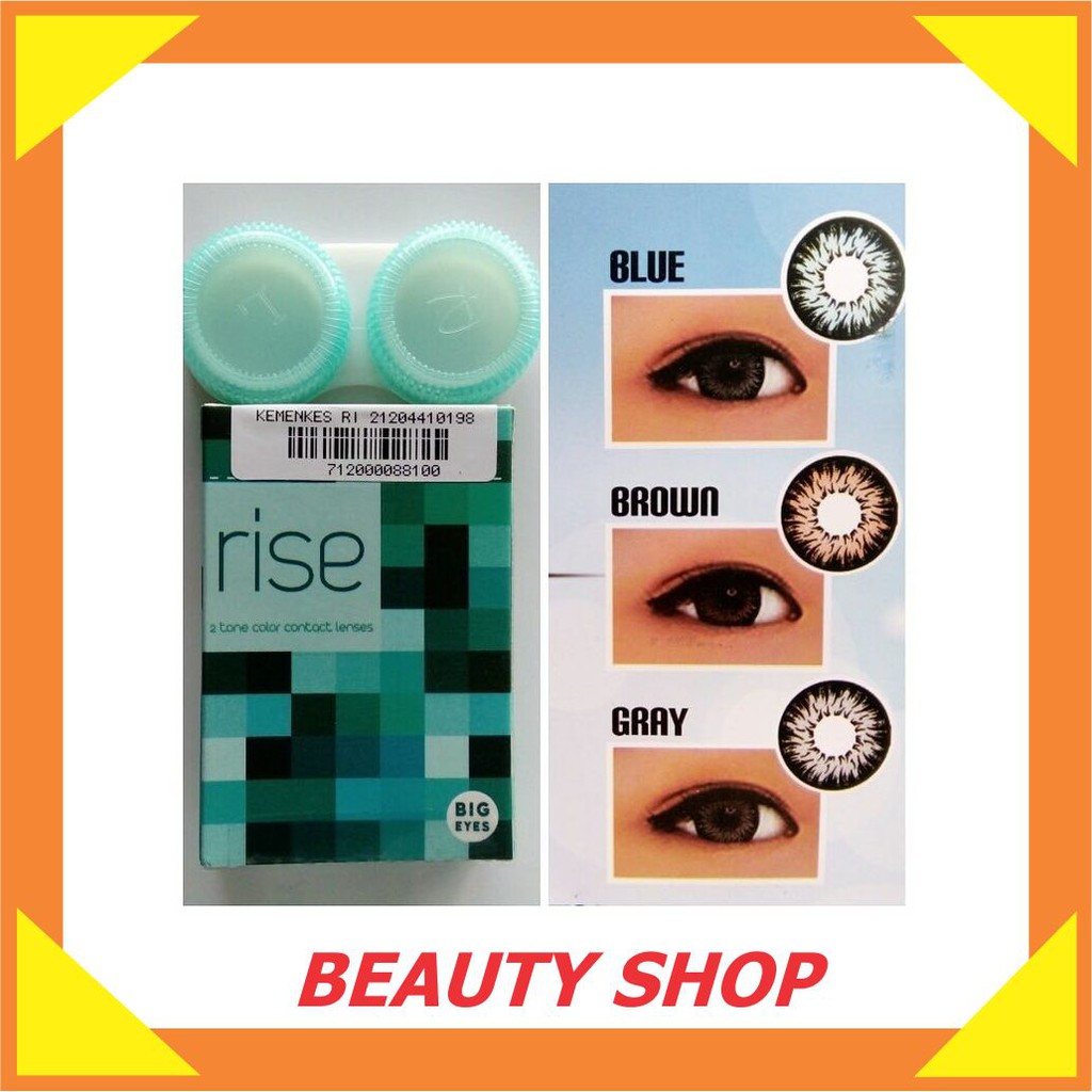 Jual A102 ORIGINAL Softlens Rise Soft Lens Contact Lenses Lensa Kontak ...