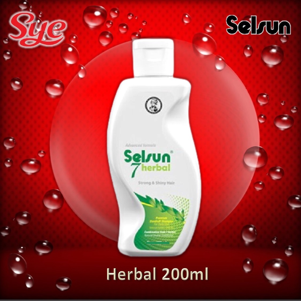 Jual Selsun Shampoo Flower Herbal Series Sampo Anti Ketombe