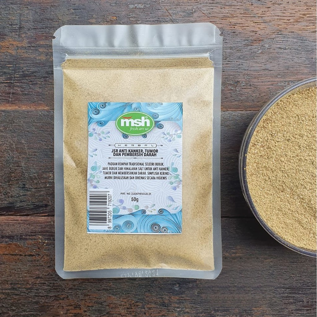 MSH JSR Anti Kanker, Tumor dan Pembersih Darah 50 g