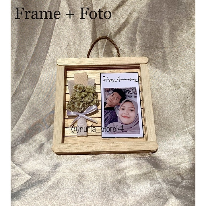 Jual Frame Foto & Mini Buket,,Bebas Request Ucapan Singkat | Shopee ...