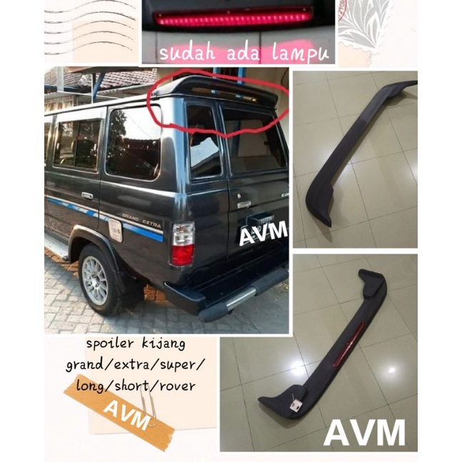 Jual SPOILER KIJANG GRAND SUPER EXTRA LONG SHORT ROVER | Shopee Indonesia