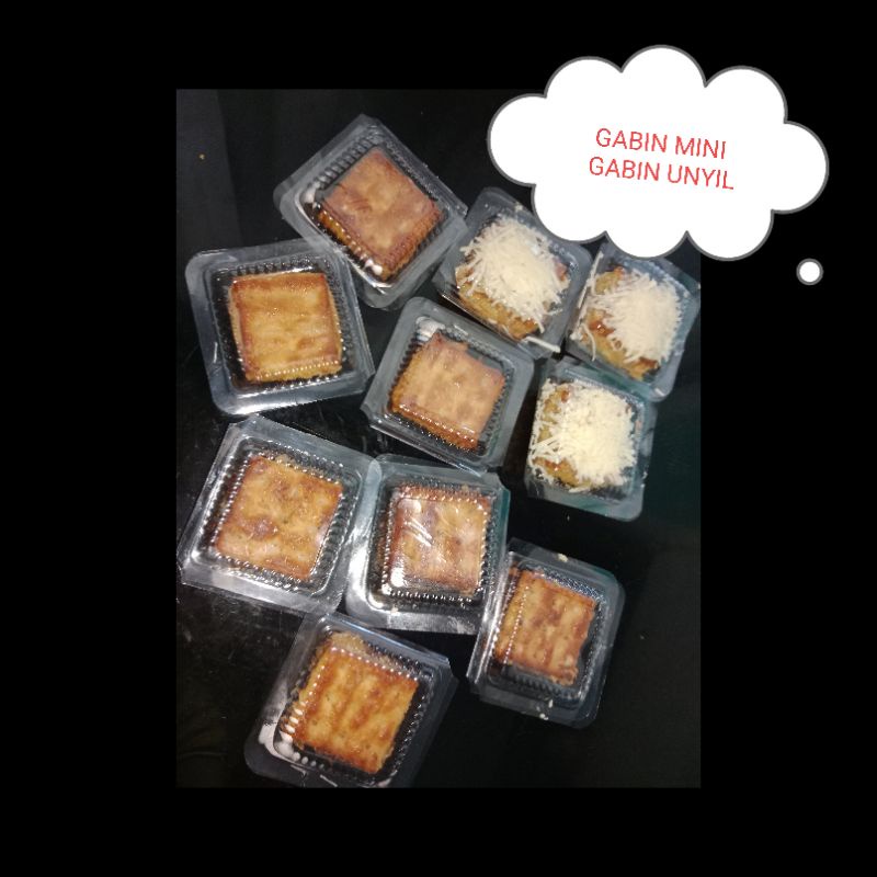 Jual KUE GABIN MINI UNYIL TAPE SUSU RASA COKELAT ORIGINAL DAN KEJU ...