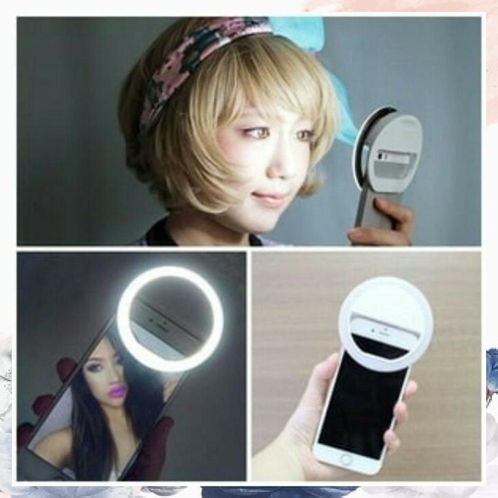 Jual Ring Light Selvie Lampu Selfie Ring Lampu Live Bigo Lampu