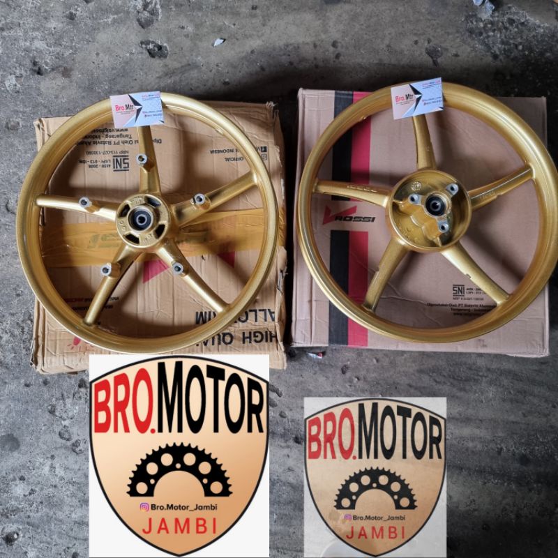 Jual velg vrossi copy rcb / racing boy ,sanca Fu 150 | Shopee Indonesia