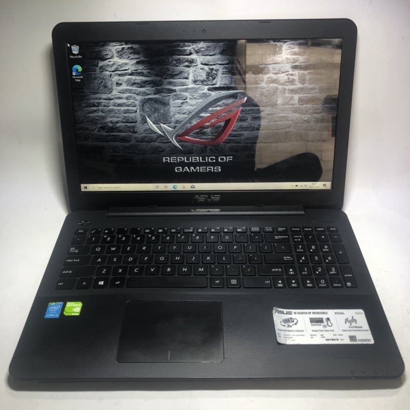 Jual Laptop Gaming Rendering Asus X555l I5 Gen 5 Nvidia 820m 8256gb Shopee Indonesia 