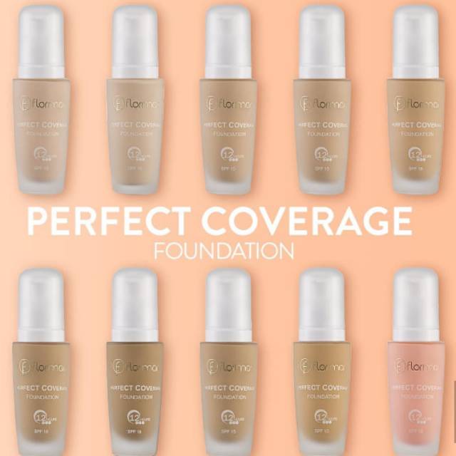 Jual Flormar Perfect Coverage Foundation (high coverage