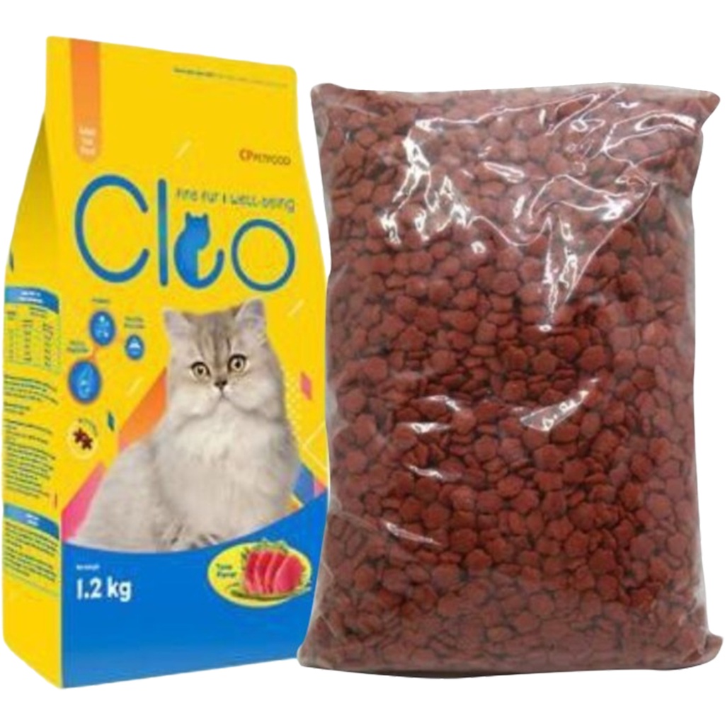 Jual Cat Food CLEO repacking makanan kucing repack 1 KG | Shopee Indonesia