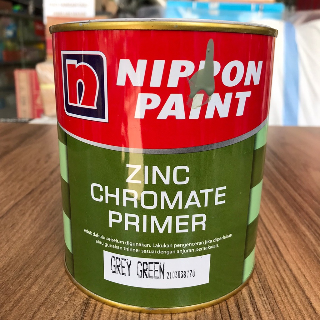 Jual Cat dasar antikarat untuk besi/ ZINC CHROMATE PRIMER 1kg Shopee