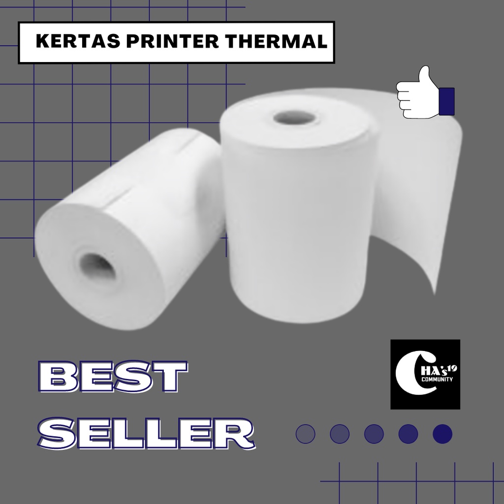 Jual Kertas Printer Thermal Menara Roll Paper Mpr Shopee Indonesia