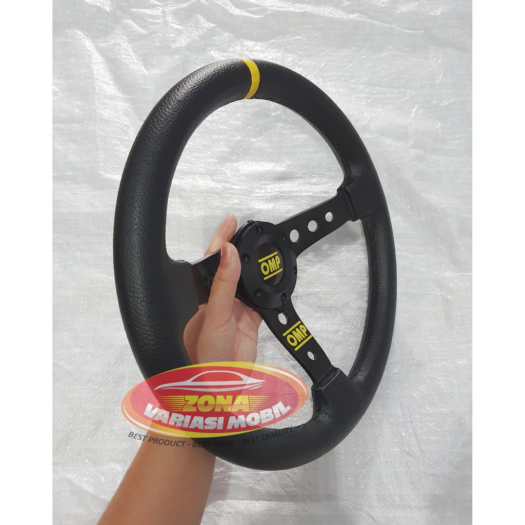 Jual Stir Setir Steer Racing Mobil Momo Model OMP Universal 14 Inch ...