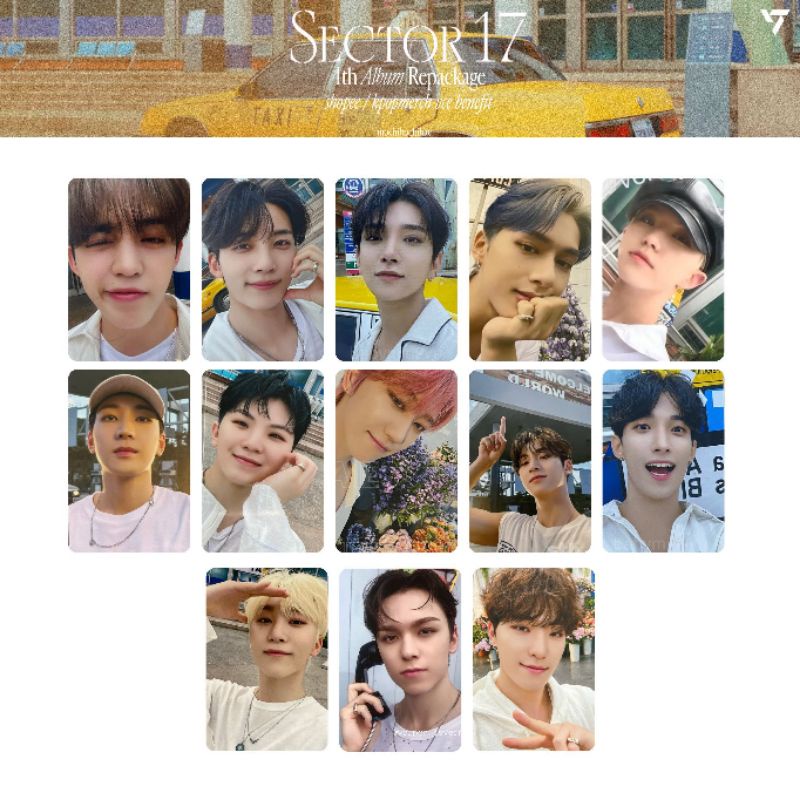 Jual READY - Album SEVENTEEN sector17 _world yellow blue +