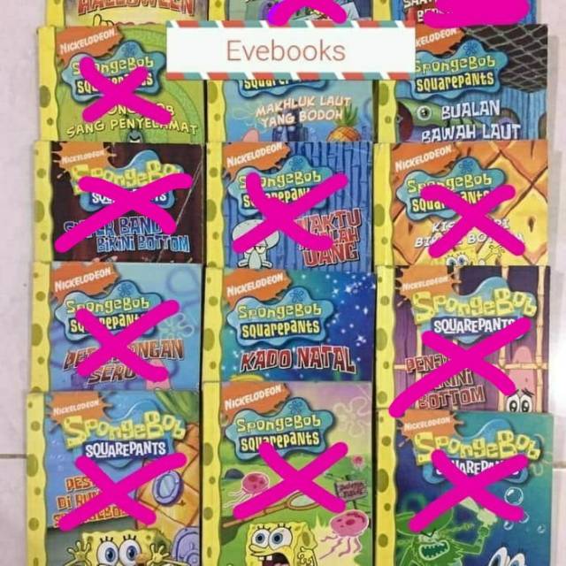 Jual Komik Warna Spongebob Squarepants Shopee Indonesia