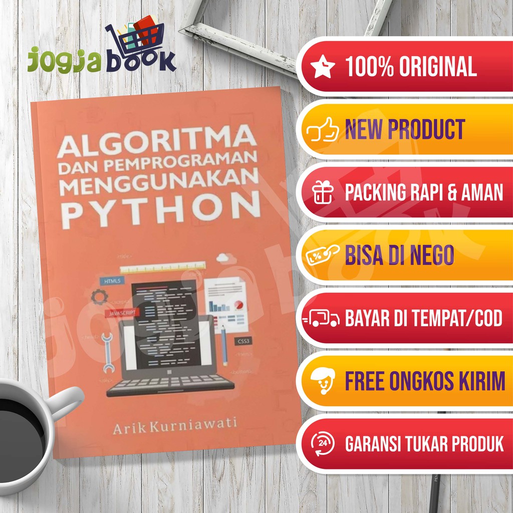 Jual Buku Algoritma Dan Pemrograman Menggunakan Python | Shopee Indonesia