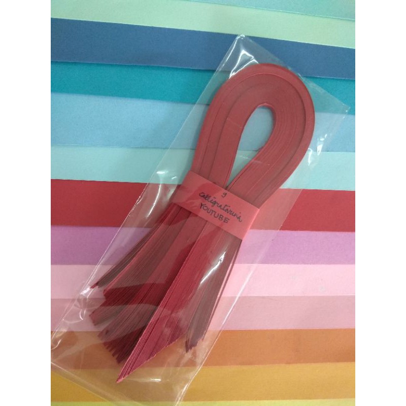 Jual Kertas Paper Quilling 150gsm (3mm) BACA DESKRIPSI | Shopee Indonesia