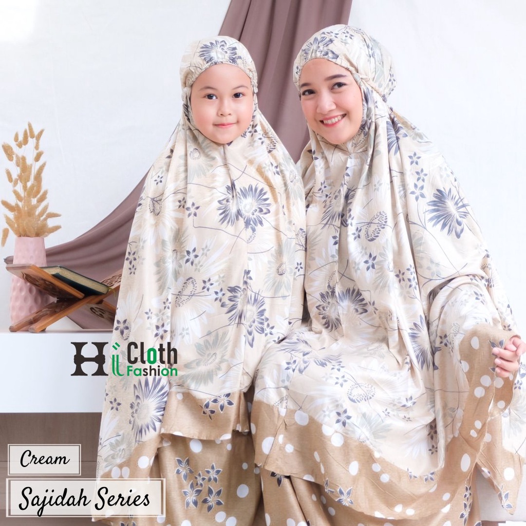 Mukena Murah Anak dan Ibu Bahan Rayon (5 variasi ukuran)