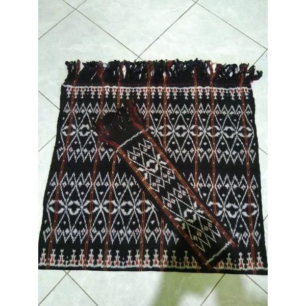 Jual Slimut dan sarung tenun ASLI suku ROTE NTT | Shopee Indonesia