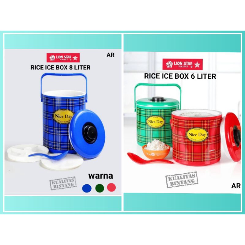 Jual TERMOS NASI / RICE ICE BUCKET / BOX NASI 6 DAN 8 
