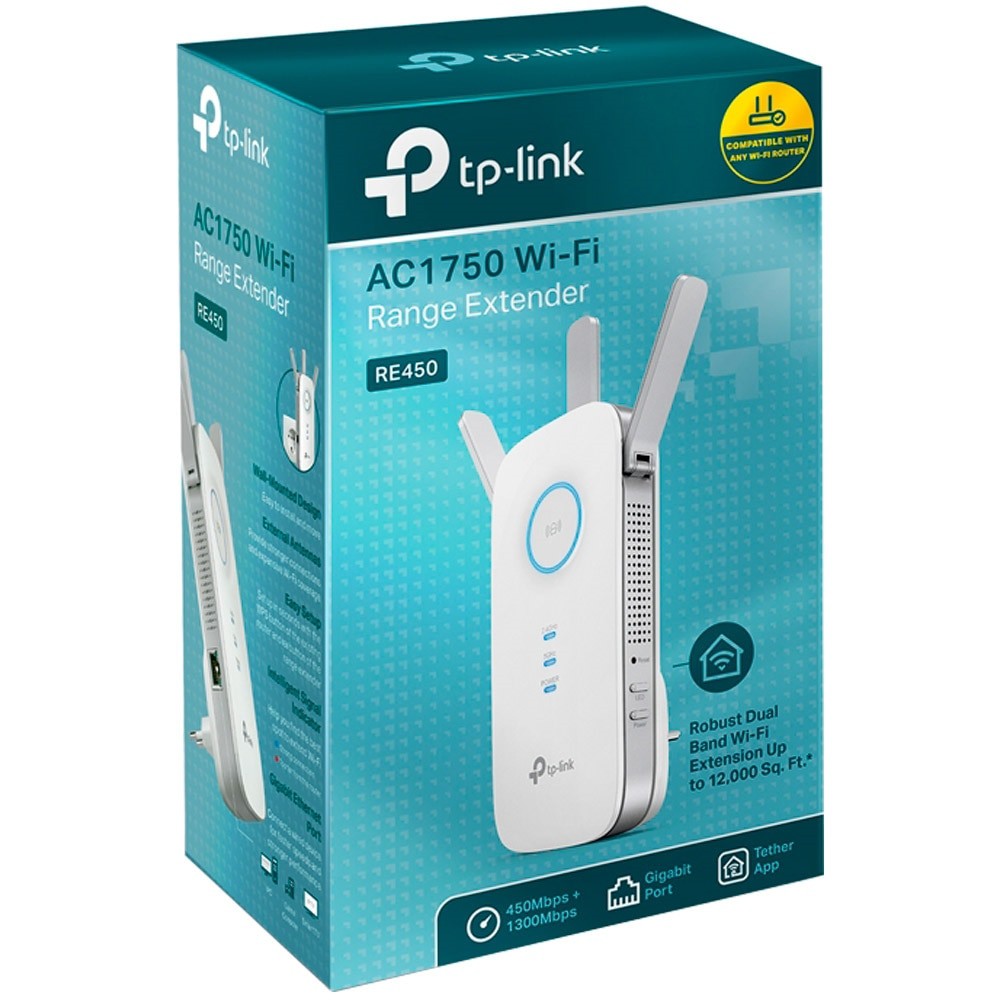 Jual TP-LINK RE450 | AC1750 Wireless Range Extender | WiFi Repeater ...