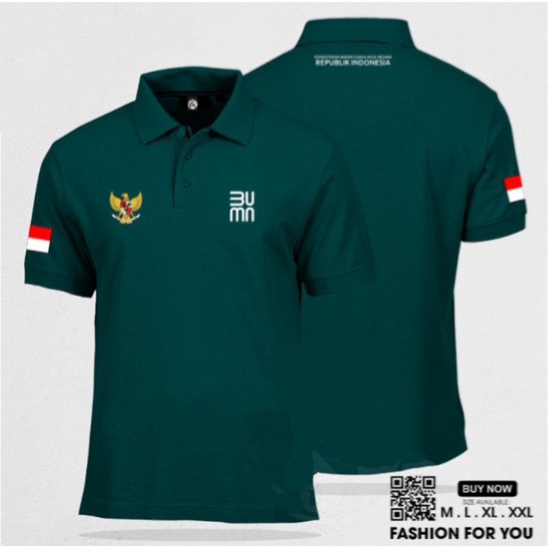 Jual Kaos Bumn Baju Bumn Polo Shirt Bumn Kementerian Bahan Usaha Milik