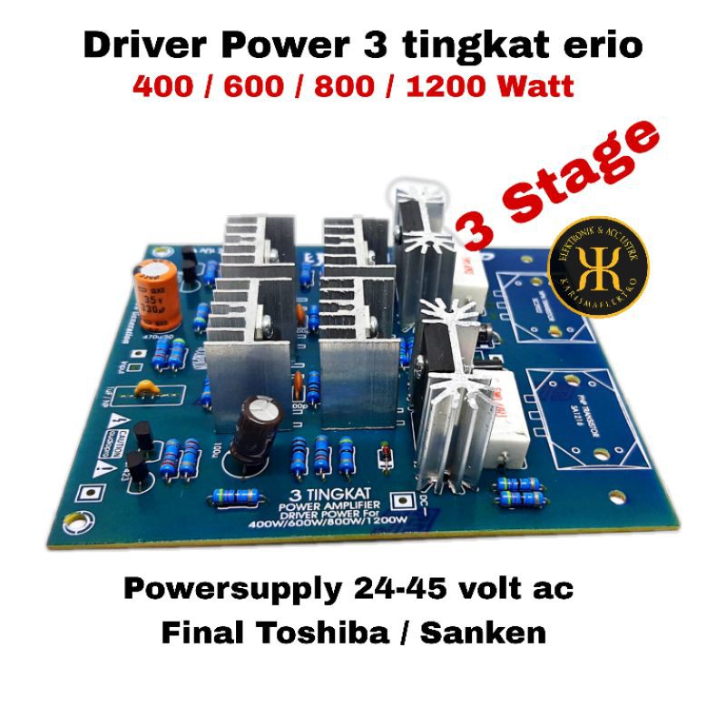 Jual KIT DRIVER 3 TINGKAT 400 - 1200 WATT | Shopee Indonesia