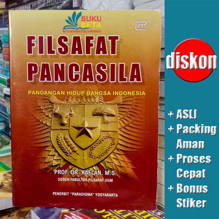 Jual Filsafat Pancasila Pandangan Hidup Bangsa Indonesia Kaelan