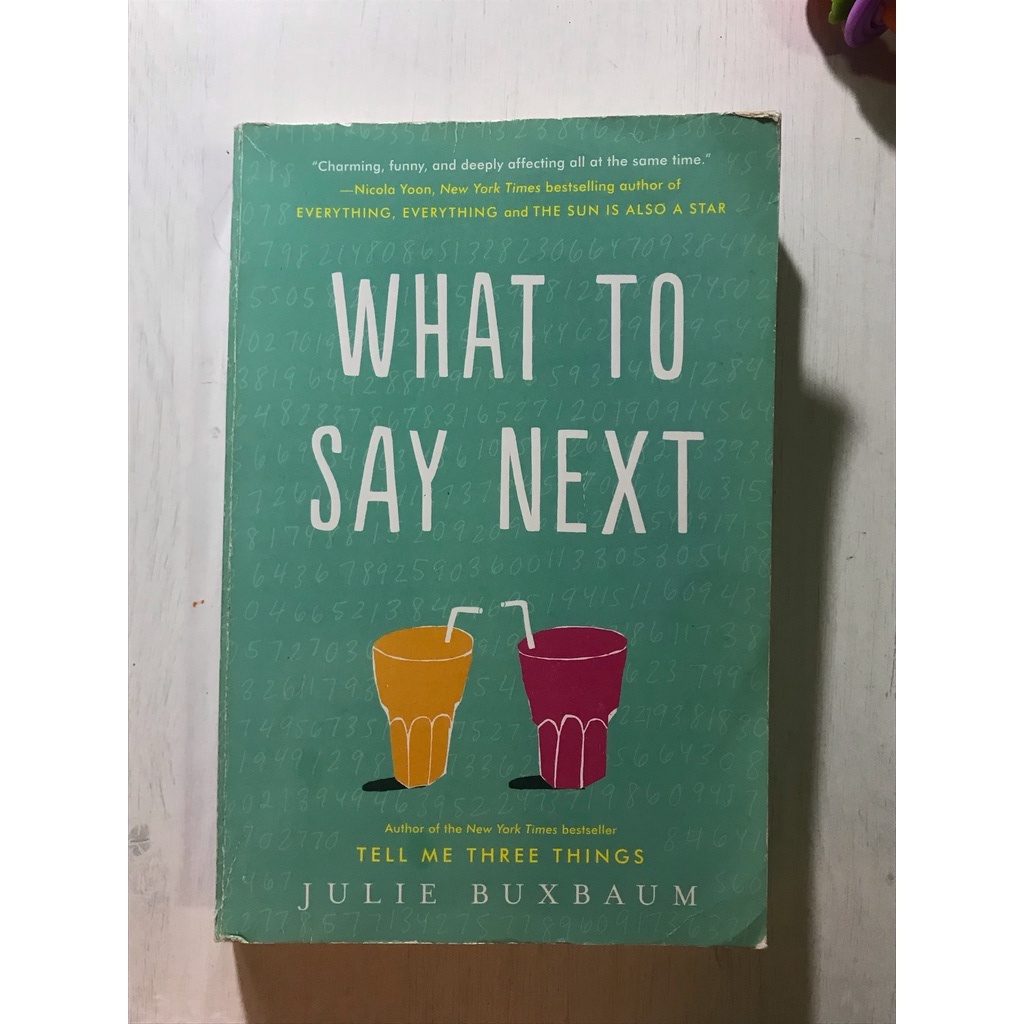 Jual buku what to say next bekas preloved shopee indonesia