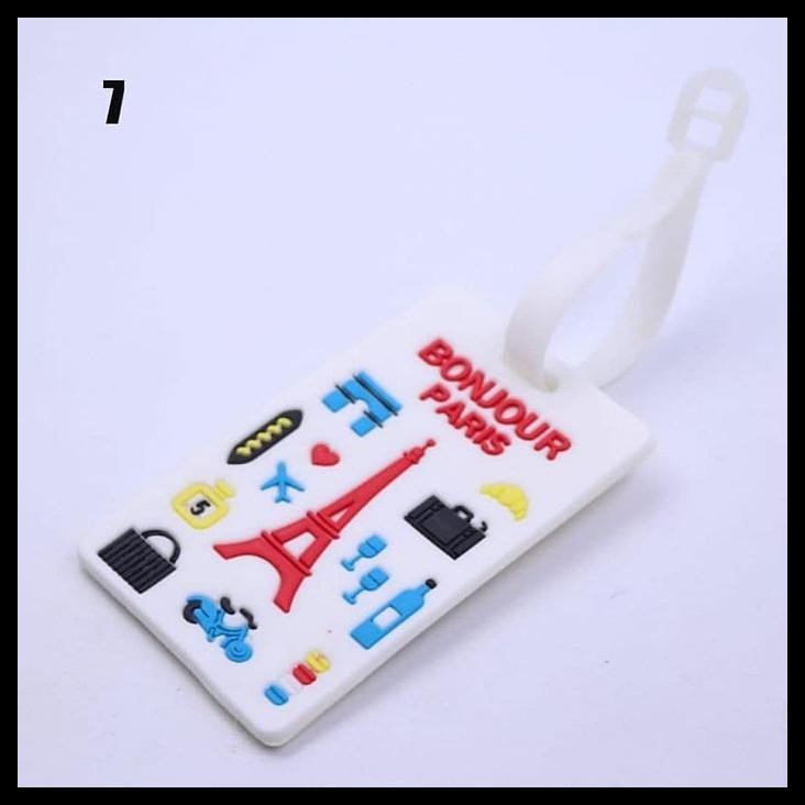 Jual Luggage Tag Motif Karakter Koper Travel Name Hang Tag Lucu Label ...