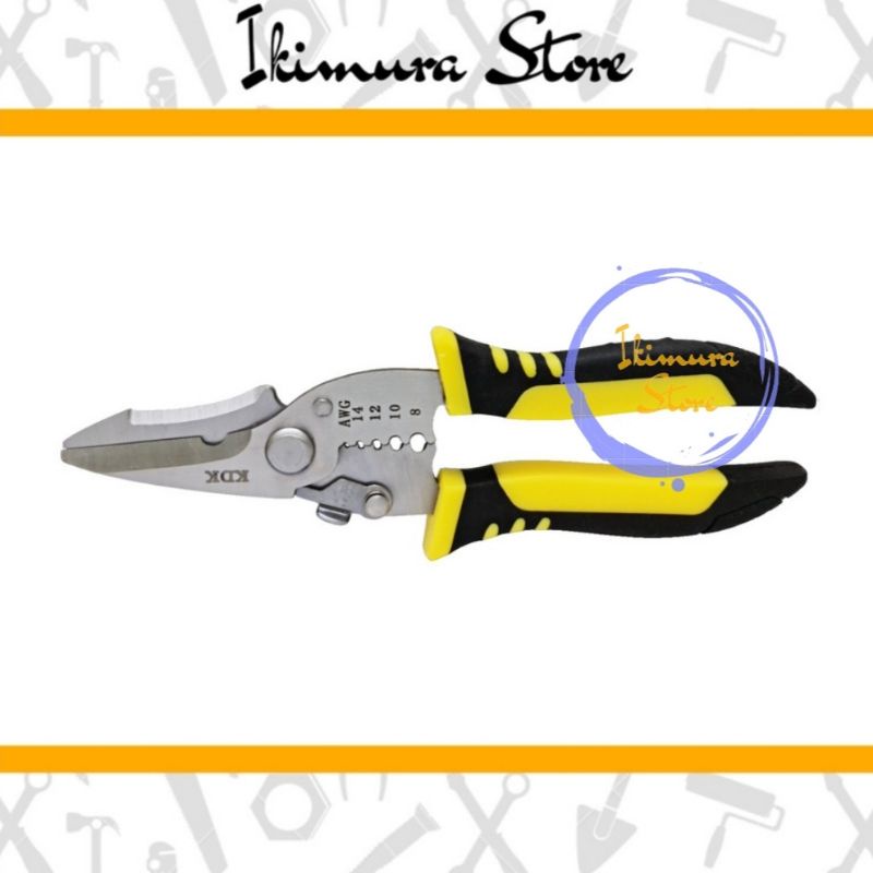 Jual Gunting Kabel Besi Tang Potong Kupas Cable Wire Cutter Stripper 8 ...